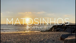 Praia de Matosinhos / Matosinhos Beach / Portugal 4k DRONE TOUR