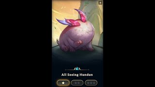 TFT - 11 - LVL 18 Tactician: All Seeing Hundun #animations (1-star)