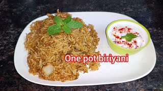 #One pot biryani #/ இந்த மாதிரி செய்து பாருங்க வீடே மணக்கும் healthy food 💯