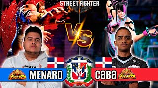 SF6 ▰MENARD (ZANGIEF) VS CABA (JURI) ▰ High Level Gameplay  streetfighter6