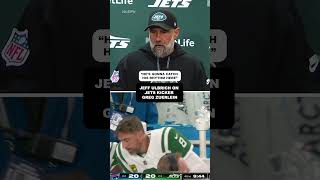 The interim head coach still has faith in the Jets kicker #shorts