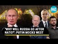 Putin Mocks U.S.-led NATO; 'Myth Of Western Equipment's Invulnerability Busted' | Russia-Ukraine War