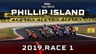 WorldSBK FULL Races 🍿 | Phillip Island 2019 Race 1 🇦🇺