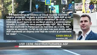 USR cere restructurarea ASF