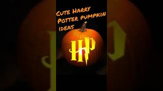 {Cute Harry Potter pumpkin ideas}