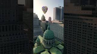 Balloons Soar over Montreal (Inspired by the movie Up) 🎈 #shorts