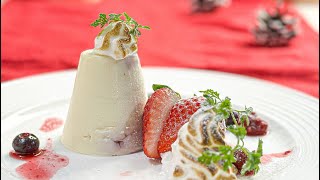 ホワイトチョコレートのパンナコッタ【pannacotta】温めて冷やすだけの簡単レシピ！パンナコッタの作り方をご紹介。