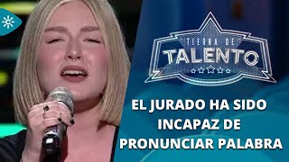 Tierra de talento | Marta Salas, la ganadora de la noche, deja mudo al jurado y llorando