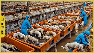 How Chinese Farmers Raise Over 11.5 Million Dogs for Meat a Year | Farming Documentary