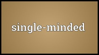 Single-minded Meaning