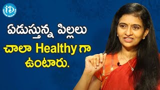 Is it healthy for babies to cry? - Dr. Sharmila | Healthy Conversation with iDream | Anjali