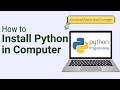 How to Install Python on Windows