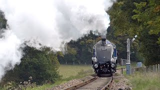 60007 Sir Nigel Gresley members' special at Bluebell Railway