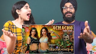 Achacho - Promo Song Reaction| Aranmanai 4 | Sundar.C | Tamannaah | Raashii Khanna