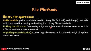 Python C:33:Binary File handling