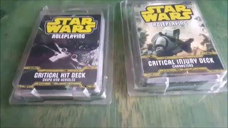 Critical Hit and Injury Decks (FFG Star Wars)