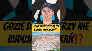 Gdzie deweloperzy nie budują mieszkań⁉️#informacje #pieniądze #biznes #finanse #rząd #mieszkania #ko