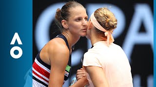 Lucie Safarova v Karolina Pliskova match highlights (3R) | Australian Open 2018