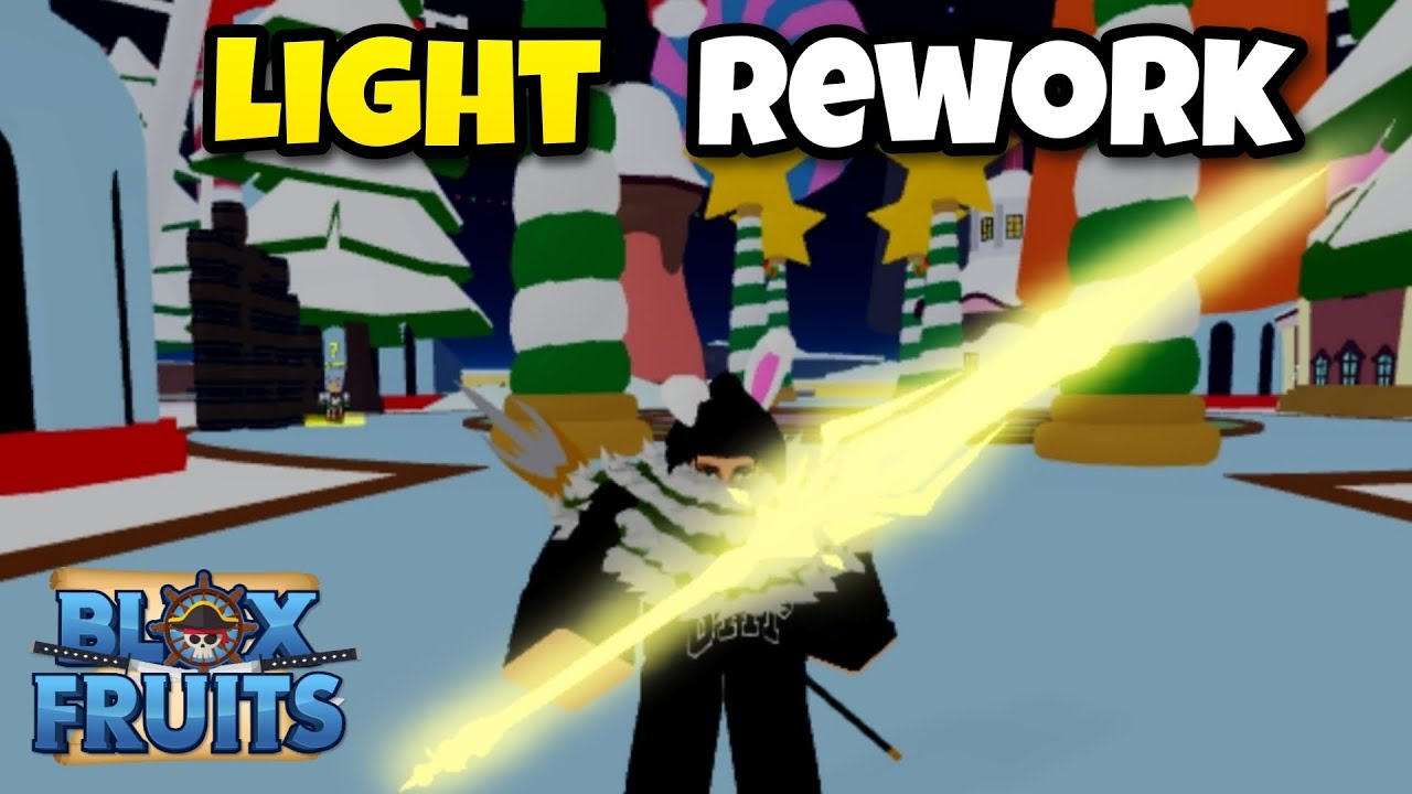 REWORKED LIGHT Showcase! (Update 18) | Blox Fruits - YouTube