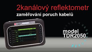 TDR2050 - 2kanálový reflektometr