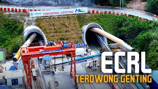 ECRL Terowong Genting, Bentong: Shell Lebuhraya KL Karak - Hentian Lentang - Terowong Genting