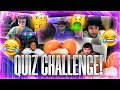 LUSTIGES FRAGEN QUIZ DUELL MIT ROHAT, SIDNEY, DULLENMIKE & MUSTI!😂 mit Bestrafung🤢