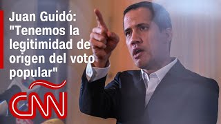 Guaidó: Lo importante es cómo rescatar la democracia de Venezuela