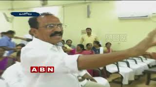 Conflict Between ZP chairman Edara Haribabu and ZP CEO Kailash in Sarva Sabha Meet | Prakasam