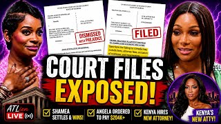 ATLien LIVE! RHOA Legal Trouble! Shamea WINS, Angela LOSES, Kenya’s New Lawyer + RIP Peabo Bryson