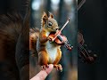 #squirrel #animals #violin  #animalmusicians #music