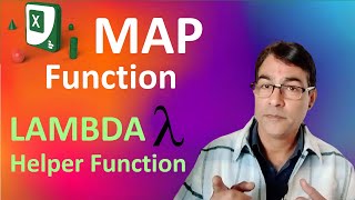 MAP Function in Excel | Lambda Map function | Lambda array helper function in excel
