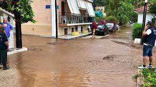 Kefalonia - Agia Effimia povodeň