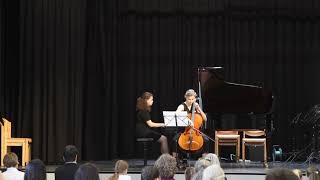 Duo Flückiger Borges    Der Schwan   Camille Saint Saëns