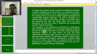 Ex 4 | Token Separation using LEX Tool