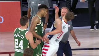 Giannis EJECTED For Headbutting Mo Wagner | Bucks vs Wizards | August 11, 2020