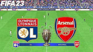FIFA 23 | Lyon vs Arsenal - UEFA Champions League - PS5 Gameplay