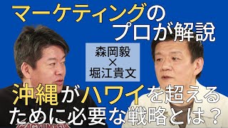 マーケター森岡毅が語る！沖縄がハワイ超えに必要な戦略とは？森岡毅×ホリエモンの対談02【切り抜き】