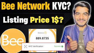 Bee Network KYC | Bee Network Listing | Bee Network Withdraw| Bee Network New Update