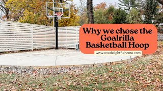 Why we love the Goalrilla Basketball Hoop