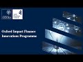 Oxford Impact Innovations Finance Programme