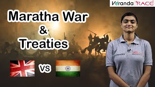 Anglo Maratha wars types, years, and treaties emerged during the war | SSC | Veranda Race