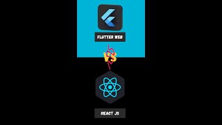 Flutter Web vs React Js #Flutter#FlutterApp#FlutterTutorial#FlutterCommunity#ReactDev#ReactTutorial