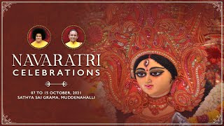 07 Oct 2021 : Navaratri Celebrations Live From Muddenahalli || Day 01, Evening ||