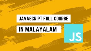 Javascript full course in 2 hour | Javascript in malayalam | JishnuGeeks