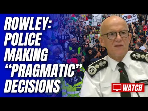 Met Chief: Police "Balanced" In Handling Protests, Some People "Don't ...