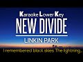 New Divide - Linkin Park Karaoke Lower Key -4