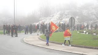 RTV Cetinje - Protesti i blokada Cetinja