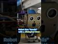 A robot able to “smell” using a biological sensor #Shorts