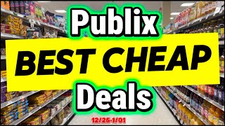 Publix BEST Cheap Deals 12/25-1/01 💕SAVE BIG💕