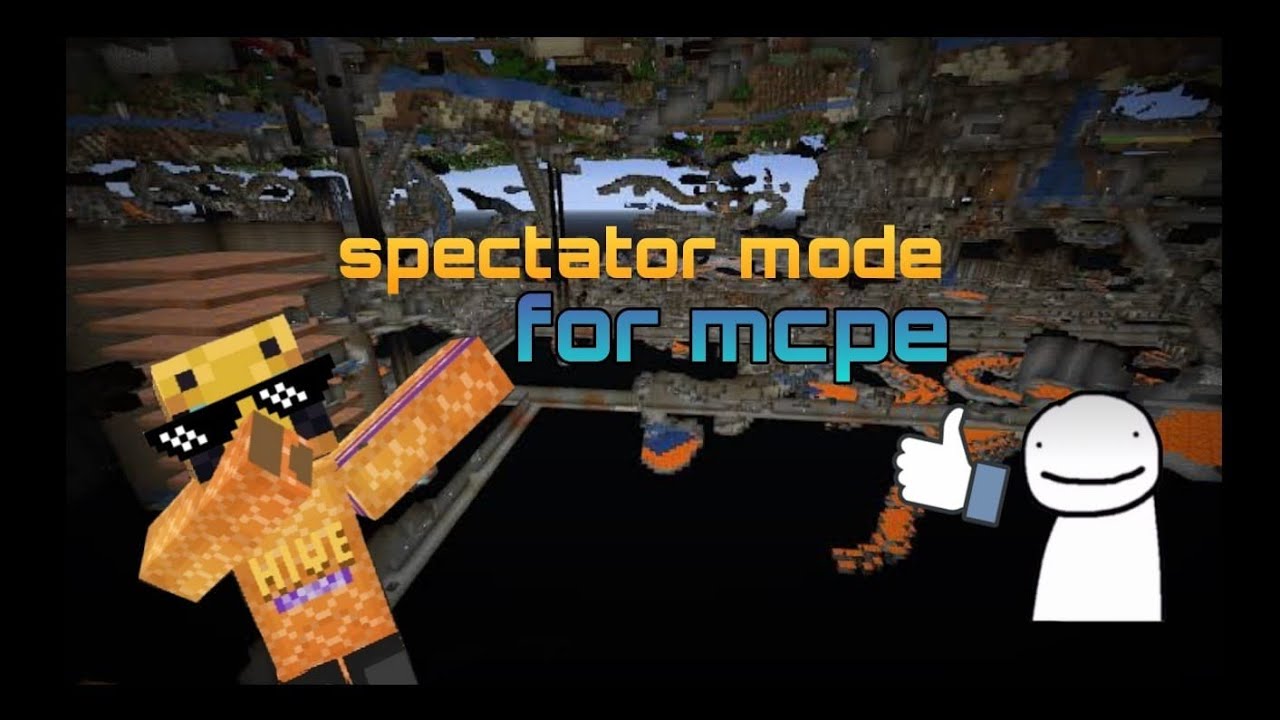 How To Get Spectator Mode In Minecraft Bedrock Edition / Mcpe|works In ...